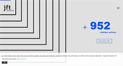 Desktop Screenshot of jftcomunicacion.es